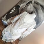 Surf Style Vintage 90’s crotchet swim , hippie, boho coverup Photo 4