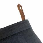 Vintage: Emanuel Ungaro ©️1990 ☻︎ Wool Menswear Inspired Pencil Skirt ☻︎ Grey Black Size 8 Photo 8