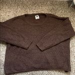 Like love Oversized Heather Brown Long Sleeve Sweater Large Photo 1