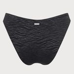 BERLOOK Zebra Print Bikini Bottom ONLY 07 Black Size M Photo 8