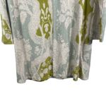 Saturday Sunday Anthropologie Hooded Tunic Dress M Green Floral Jacquard Knit Size M Photo 11