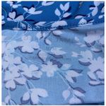 Draper James Ruffle Nightie Blue Shadow Floral Sleeveless Women's Size S M Photo 2