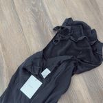 NWT DISSH AIMEE BLACK SILK COWL NECK DRESS Size 6 Photo 13