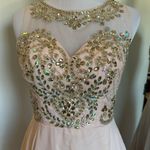 Light Pink Jeweled Gown Photo 1