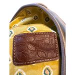 Fossil  Womens Gray Denim Handbag Purse With Leather Accents SKU 6934 Photo 8