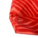 Coach Coral Orange Zebra Print Tote Bag Canvas F23283 Purse Handbag Designer Photo 6
