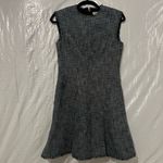 Rebecca Taylor  Gray Slub Suiting Dress Size 6 US $495 Photo 1