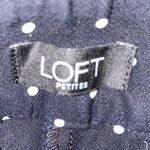 Loft  Marisa skinny black and white dot pants. Cotton/spandex. Size 6P. Photo 6