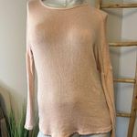 Topshop  Lightweight Sweater Keyhole Back with Tie US2 Blush Pink Photo 0