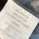 Trina Turk Abstract Black White Cropped Jacket Satin Finish Coat M Art to Wear Photo 13