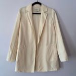 Lafayette 148 Cream Cardigan Blazer 100% Wool Lightweight Women's size XS Photo 0