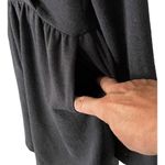 Windsor NWT ~  Charcoal Gray Knit Wrap Front Romper Short Jumpsuit ~ Womens LARGE Photo 4