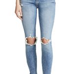 MOTHER Denim Mother the Tomcat Ankle in Helter Skelter Lightning Bolt Jeans - Size 27 Photo 0