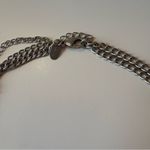 Lia Sophia  navy and purple silver statement necklace Photo 1