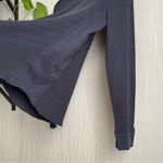 Vince  Waffle Thermal Navy Blue Prima Cotton Long Sleeve Top Size Small Photo 3