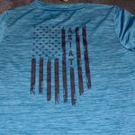 Ariat  Tek Laguna Patriot‎ Women’s Blue T-Shirt Size Medium Photo 5