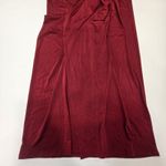L'Agence  Thea Twist Front Dress in Black Cherry Size 0 Photo 3