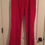 Cherokee Women's Scrub Pants Nurse Medical Drawstring Size XS Red Photo 0
