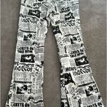 Garage  Low-Rise Jeans Newspaper Flare  Photo 0