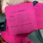 Soma  Sport Adjustable Workout Bra Fushia & Navy 36A Photo 5