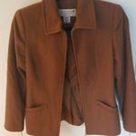 Saks 5th Avenue Saks Brown wool jacket/blazer Photo 4