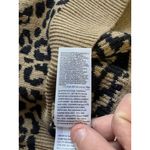 Old Navy  Soft Cropped Cheetah Print Button Up Cardigan Sweater Fall Size XL City Photo 8