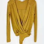 Free People  Intimately Too Turnt Bodysuit in Golden Nugget Size Small Photo 2