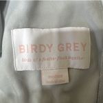 Birdy Grey Chic  Chiffon Maxi Dress Size M Bridesmaid Pockets Ruffle Sleeve‎ BOHO Photo 3
