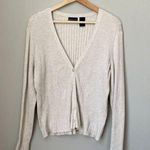 Moda International Women's Size XL Long Sleeve Knit Chic Trendy Beige Cardigan Tan Photo 0