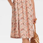 Universal Threads NWT Target Universal Thread Linen Blend Midi Sundress in Blush Pink - Size L Photo 0