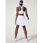 Spanx  Get Moving Skort XL White Tennis Skirt Pocket Active Sporty Pickleball Photo 3