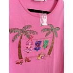 Quacker Factory NEW  Sweater Women's Size Large Beach Bikini Sequin Beaded Top Photo 2