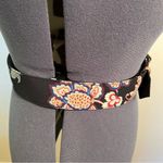 Black Floral Belt Adjustable Size 12 Photo 6