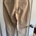 Old Navy  Pixie Dress Pants - Khaki Beige, Comfortable, Career, Cropped Photo 2