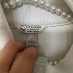 prAna Gray Pea Coat with High Collar and Asymmetrical Design Photo 4