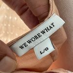 We Wore What  | Peach Harper Midi Dress Sz L Photo 8