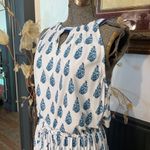 Cabana Life Delray Coverluxe‎ Pockets Tie Waist Maxi Dress Blue Sz Large 💚🎀 Photo 5