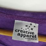 Fat Tuesday XL Mardi Gras Purple Thin Top Plus Size 18 Photo 3