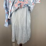 Tolani Feathers By Womens Emilia Dress S Small Blue Orange Floral Modal Pockets Photo 6