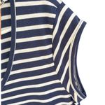 Like New Toad&Co Samba Muse Ruched
Side Striped Midi Dress Size Medium Photo 3