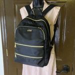Aimee Kestenberg  Super Light Positano Laptop Sleeve Black Nylon Backpack Photo 5