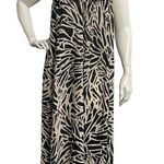 H&M Abstract Print Womens Maxi Dress Size M Flowy Lightweight VNeck Beach Summer Photo 0