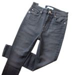 7 For All Mankind NWT High Waist Ankle Skinny in Evening Grey b(air) Jeans 26 Photo 1