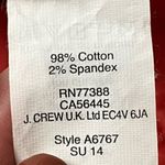 J.Crew  • Coral Navy Yellow Hibiscus Floral Shorts Photo 4