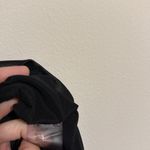 Alexis  Keira black Lace mini dress eyelet gold zipper size M satin Photo 6