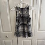 Mossimo black white plaid tank top size XS Photo 5