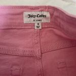 Juicy Couture  Pink Denim Jean shorts, Size 10, 4” inseam, NWT Photo 6