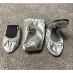 Silky Toes Rescue Purse shoes size Large Silver Photo 1