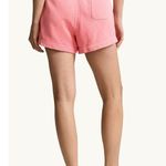Polo Ralph Lauren Fleece Drawstring Pink Cotton Womens Shorts Size L Photo 1