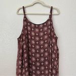 Lane Bryant  Chiffon Straps Medallion Hi-Low Dress Photo 2